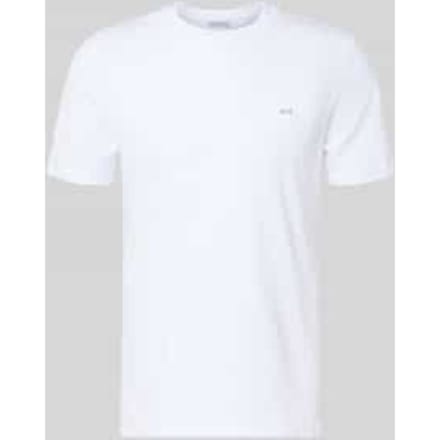 T-shirt met labeldetail