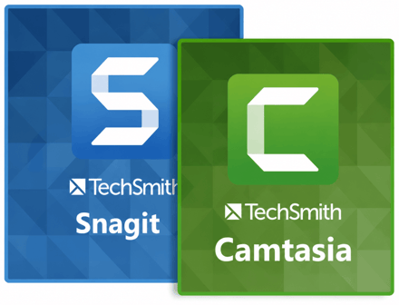 TechSmith Camtasia 2026 + Snagit 2026 Bundle Renewal Corporate Vernieuwing 1 Jaar 1-4 Gebruiker(s)