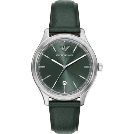 Emporio Armani AR11749 Mannen Horloge 41 mm - Groen