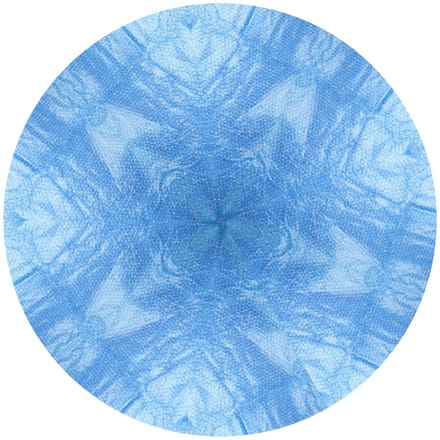 Couvertures solaires bleues pour piscines, couvertures solaires pour la maison Round 305cm