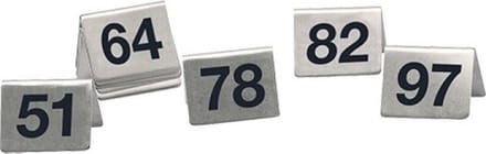 Tafelnummer Set (51T/M100) 705055