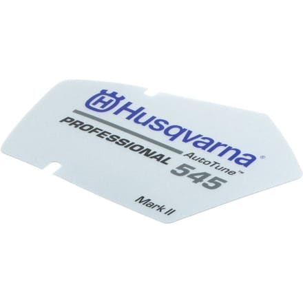 Husqvarna sticker 545 m2