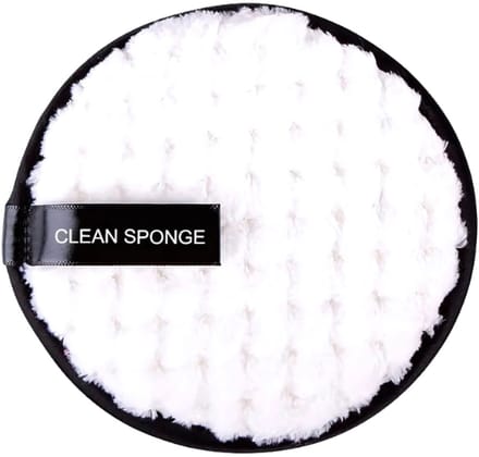INTER-ESQUE Herbruikbare Wattenschijfjes - Wasbare Wattenschijfjes - Make Up Pads - Zwart/Wit