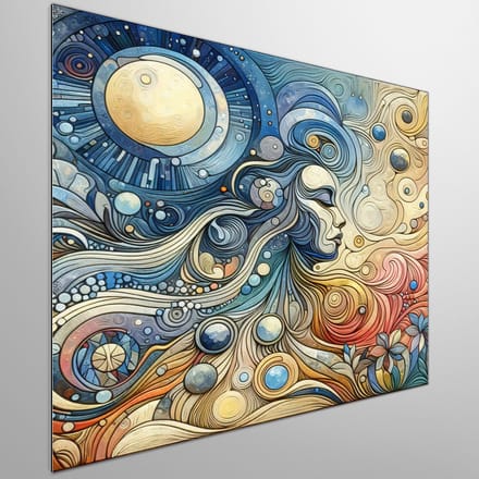 Kunstprint | Wanddecoratie | Dibond | 30 × 30 cm
