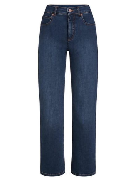 Comfort Fit-7/8-jeans Van Peter Hahn denim
