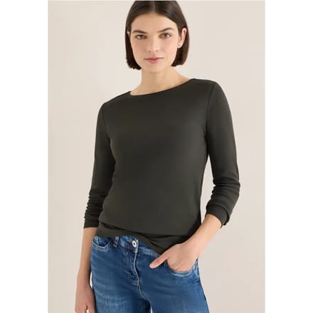 Shirt met boothals