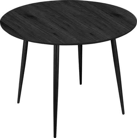 Monza-Eettafel - 100 cm - Zwart