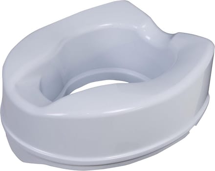 Verhoogde Toiletzitting 15 cm Universeel voor Senioren en Beperkte Mobiliteit