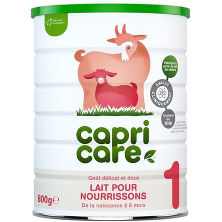 Capricare lait de chèvre 1er âge 800g