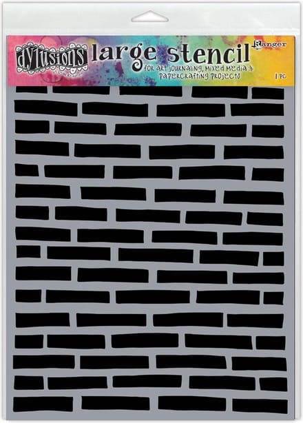 Ranger - Dylusions Stencil - slats