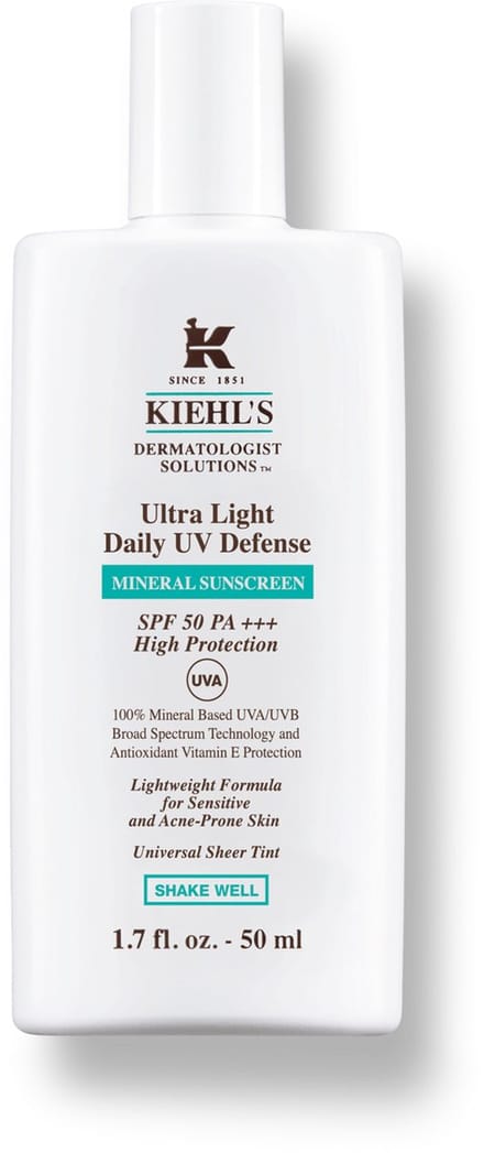 Kiehls - Ultra Light Daily Uv Defense Mineral Sunscreen Spf 50 - Protective Cream