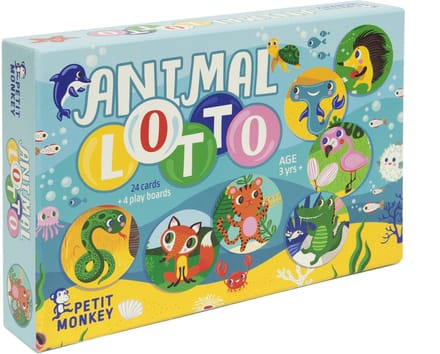 Petit Monkey - Dieren Lotto - Denkspel - Spelletjes