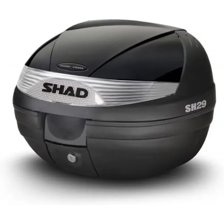 Couvercle Noir Métal pour top case Shad SH29 pour moto Scooter Neuf