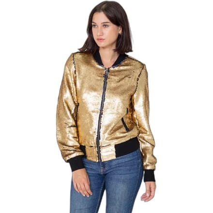 Damesjas Bombers Glitter