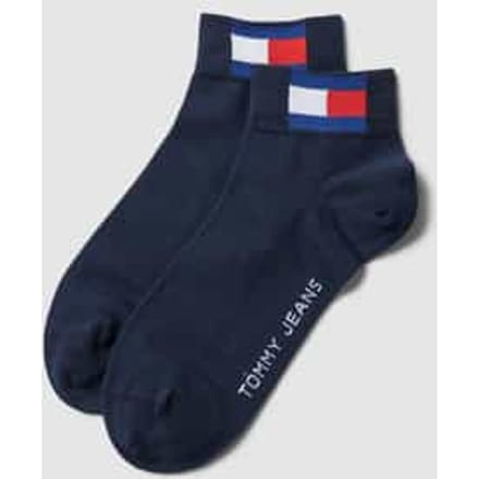 Sneakersokken met logoprint in een set van 2 paar