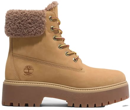 Timberland Stone Street Mid Warm Lined Waterproof Boots Dames - Camel - Maat 37,5