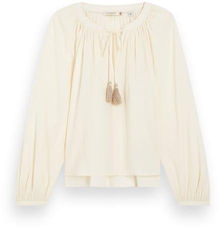 Scotch & Soda Balloon sleeve top Dames Top - Maat 40
