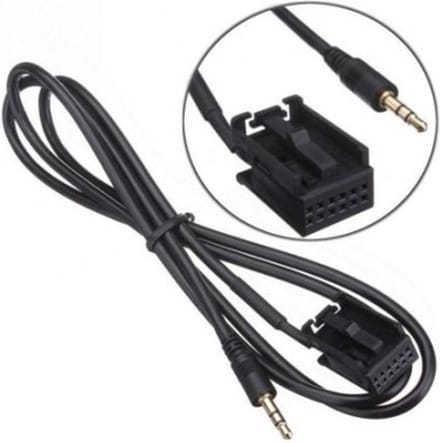 Auto Interface Aux-in audio kabel Ford + Autoradio verwijder tool set van 4