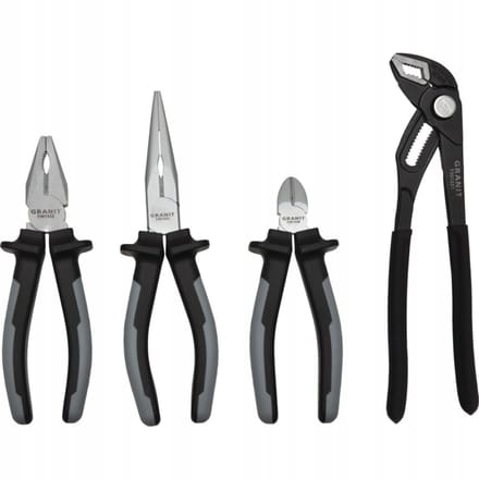 GRANIT BLACK EDITION Tangenset, 4 Delen