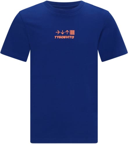 TYGO & vito jongens T-shirt blauw maat 122/128