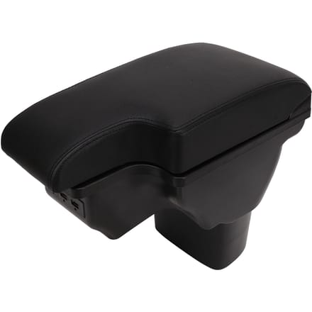 Auto Armsteunbak Interieur Middenconsole Voor USB Opbergruimte Zwarte Doos Vervanging voor Juke black