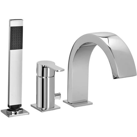 Kronenbach Neura 2.0 3-hole bath rim faucet 31442001KB