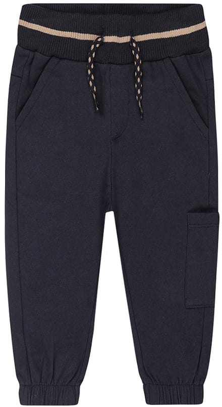 Dirkje Navy Cotton Broek