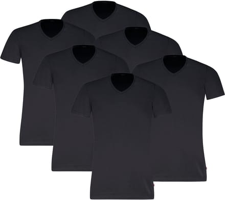 6-pack Levi's heren T-shirt V-Neck