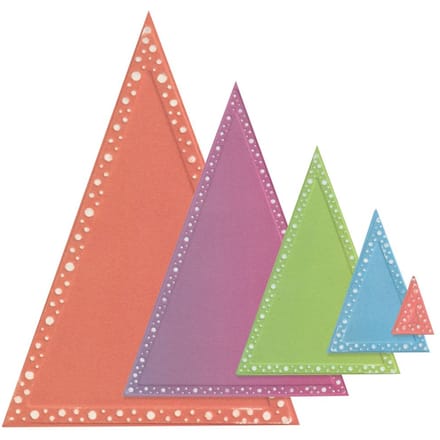 Sizzix Framelits Ponssjabloon "Triangles by Stacey Park"