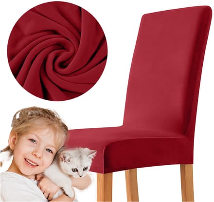 Meble odNowa - Plusz Stoelhoes - Velvet Rood