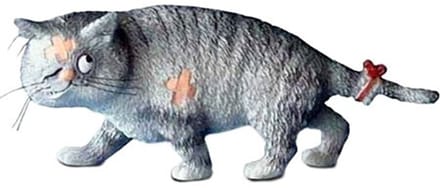 Dubout cat figurines - beeldje DUB29 - Gros Matou - 13cm lengte