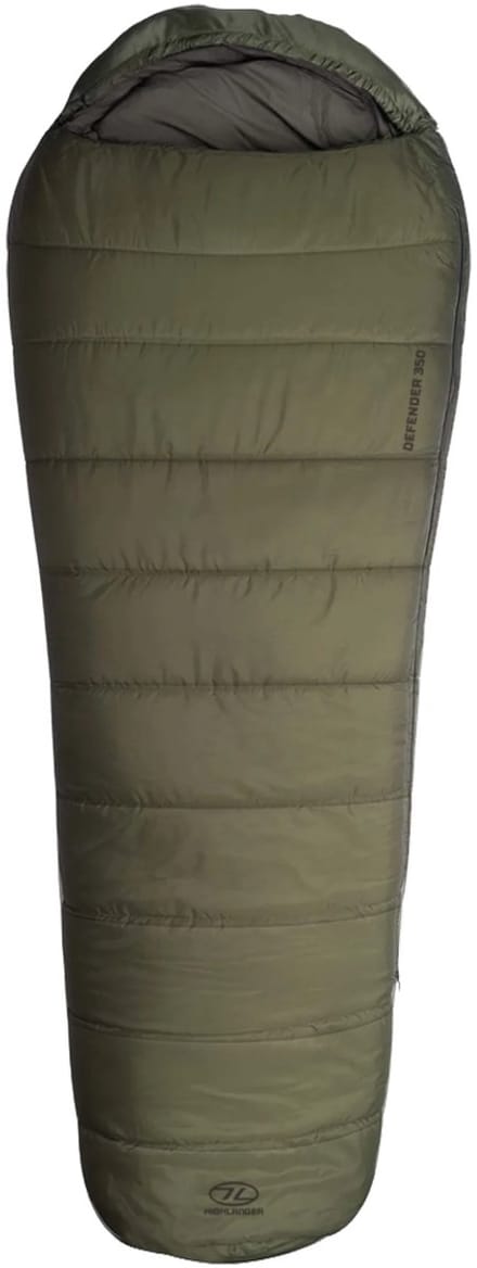 Highlander Forces mummyslaapzak Defender 350 1°C - Groen