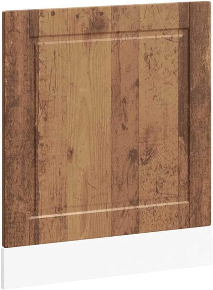 Vaatwaspaneel - Vaatwasser front - Keuken interieur - Oude houtstijl - 60x67 cm - Oud hout