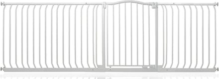 Safetots Klemhekje met Gebogen Bovenkant, 225cm - 234cm, Mat Wit