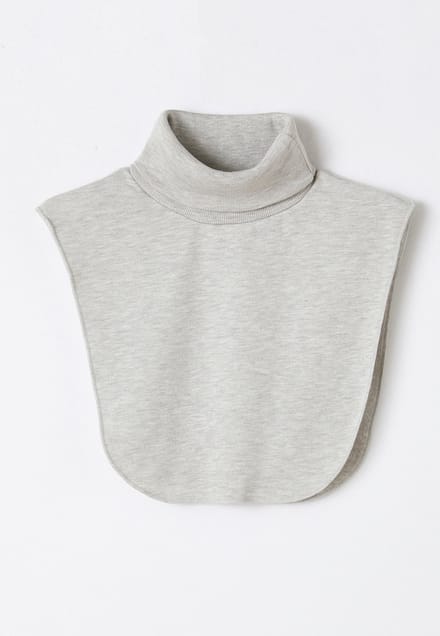 Damart - Halswarmer geborstelde fleece Thermolactyl - Dames - Grijs - Eén maat