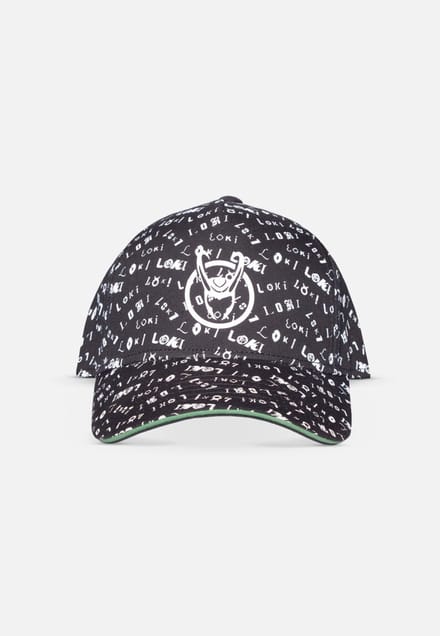 Marvel Loki - All Over Print Verstelbare pet - Zwart