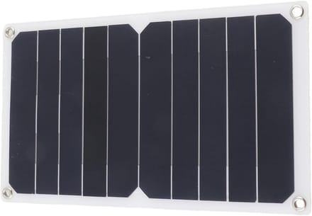 Zonnepaneel Oplader - Draagbare Energie - Buiten Opladen - Zeer Efficiënte Technologie - 10 Watt - Zwart