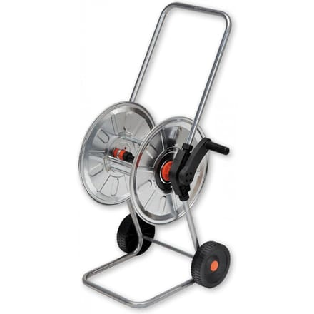 Agrati 210 - Tuinslangwagen - Gegalvaniseerd Staal - 50m Capaciteit - Met Wielen