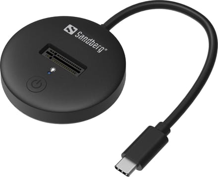 Sandberg - 136-47 - USB 3.2 Dock for M.2+NVMe SSD - Dockingstation - Sata SSD - Superspeed - 10Gbps
