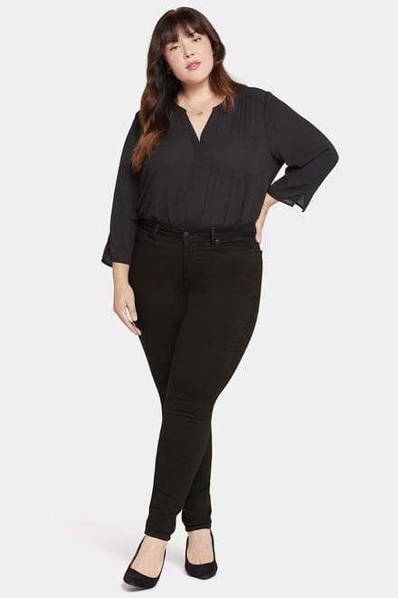 Ami Skinny Jeans Zwart Premium Denim (Plus)