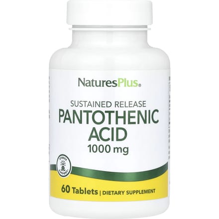 Pantotheenzuur, 1.000 mg, 60 tabletten