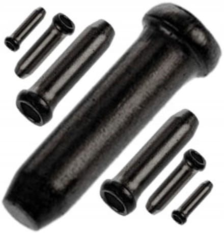 PROX - Aluminium Kabeluiteinde - Zwart - 11mm