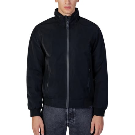 Aquascutum Actieve Stads Zwarte Jas