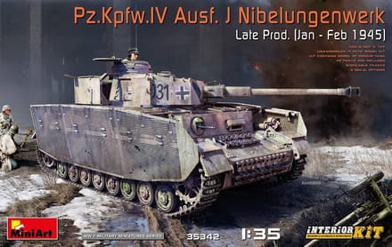 1:35 Modelbouwset Duitse Late Versie Tank Pz.Kpfw.IV Ausf.J