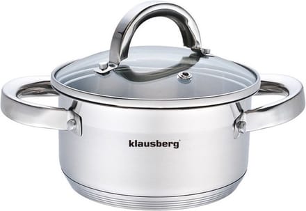 Klausberg 7121 - kookpan met deksel - 1.0L - Ø14 cm
