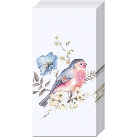 Papieren zakdoeken "Birds"