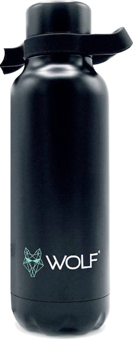 Wolf Flask 750ml Black Thermosfles - Thermoskan