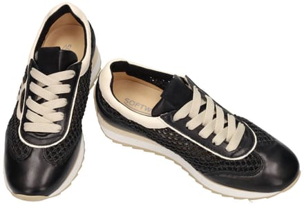 Softwaves -Dames - zwart - sneakers - maat 38