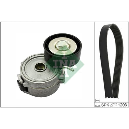 Poly V-riem set Schaeffler INA 529 0357 10