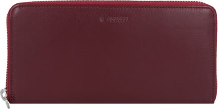 Esquire Viktoria Portemonnee RFID Leer 19 cm - Dames - Horizontaal - rot